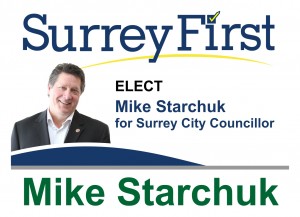 Elect Mike Starchuk for City Councillor, in Surrey, BC