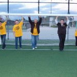 Team Starchuk - Moving the goal at Newton Athletic Park, Surrey