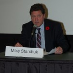 Mike Starchuk - Surrey First Candidate - At the Downtown Surrey BIA's All Candidates Meeting, at Surrey's SFU Campus - MikeStarchuk.com