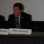 Mike Starchuk - sharing his views and opinions, at the Downtown Surrey BIA's All Candidates Meeting - MikeStarchuk.com