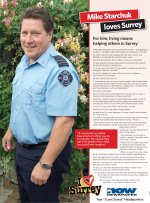Mike Starchuk - Mike Starchuk Loves Surrey - From July 2009 article in The Surrey Now