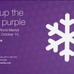 Light Up The World Purple - World Mental Health Day - Amanda Todd Legacy Society - Join the discussion - MikeStarchuk.com
