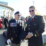 Pleased to meet Robert, a distinguished veteran, and proud father of a fellow Surrey Fire Fighter, Chris Fraser - MikeStarchuk.com
