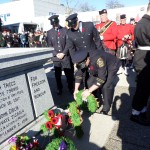 Honoured to be at the Cloverdale Cenotaph with Surrey Fire Fighter - Local1271 Brothers, for Remembrance Day - MikeStarchuk.com