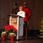 Mayor Linda Hepner, giving her inaugural address — MikeStarchuk.com