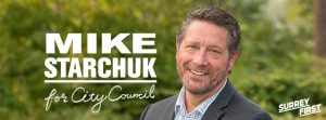 Re-elect Mike Starchuk - Surrey First