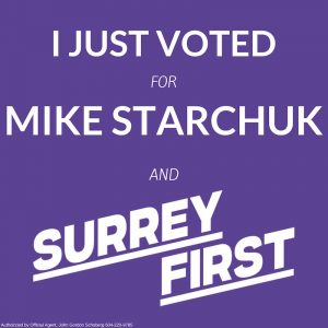 Mike Starchuk - I just voted for Mike Starchuk - MikeStarchuk.com