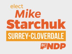 Mike Starchuk - Candidate for the Surrey-Cloverdale NDP - MikeStarchuk.com