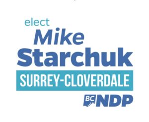 Mike Starchuk - Surrey-Cloverdale NDP - MikeStarchuk.com
