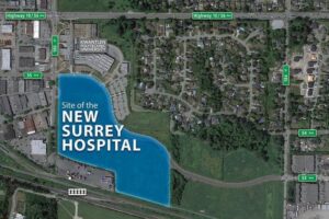 New Surrey Hospital Site in Cloverdale - MikeStarchuk.com